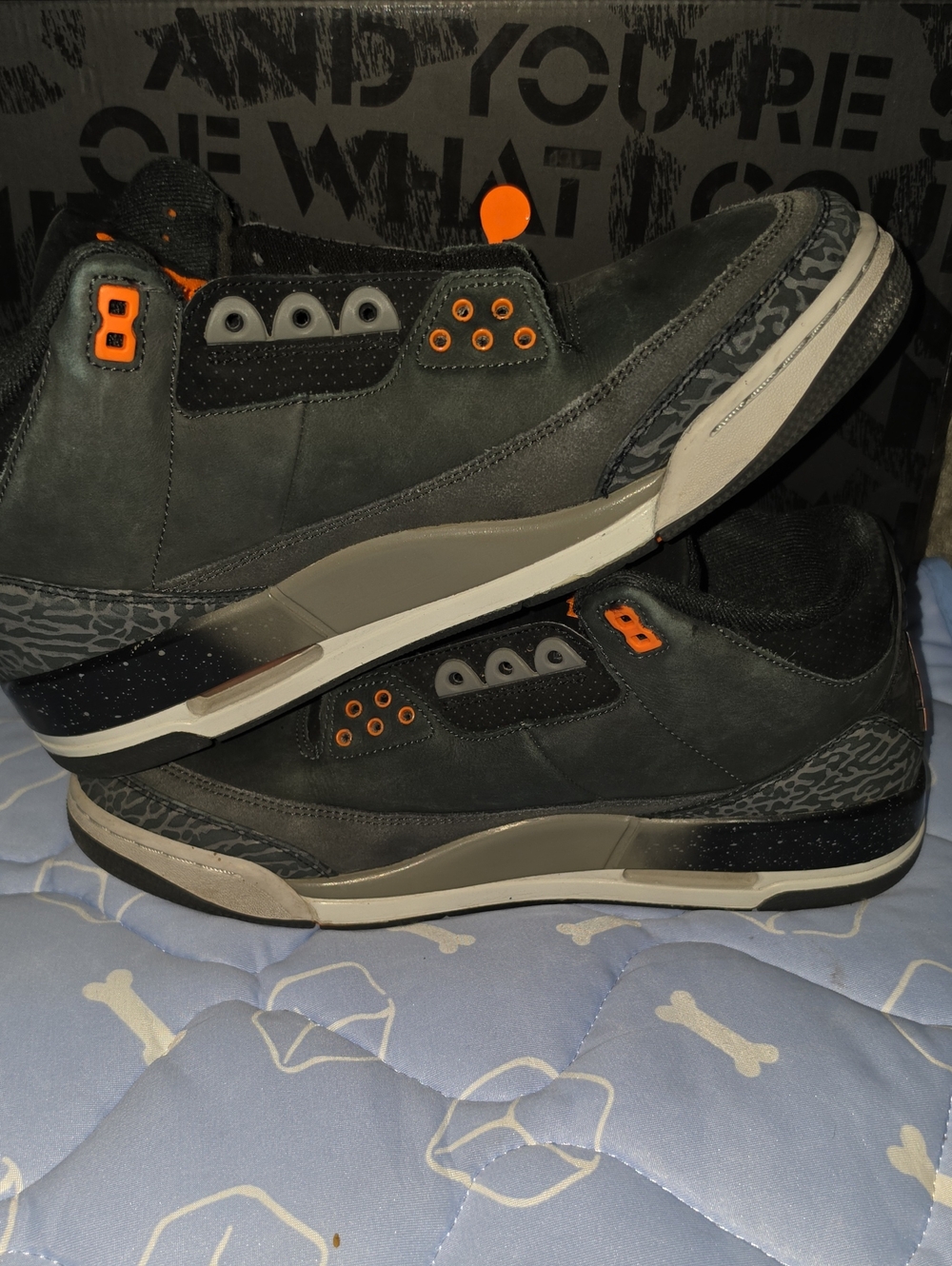 Nike Air Jordan 3 Fear Pack Size _11.5 Mens Pre-owned